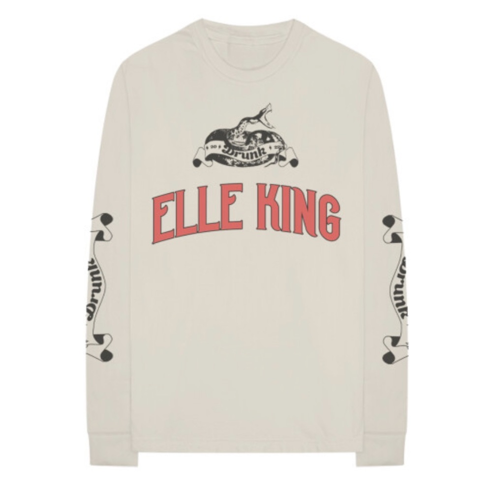 Elle King 2022 Drunk Tour Snake Long Sleeve Shirt